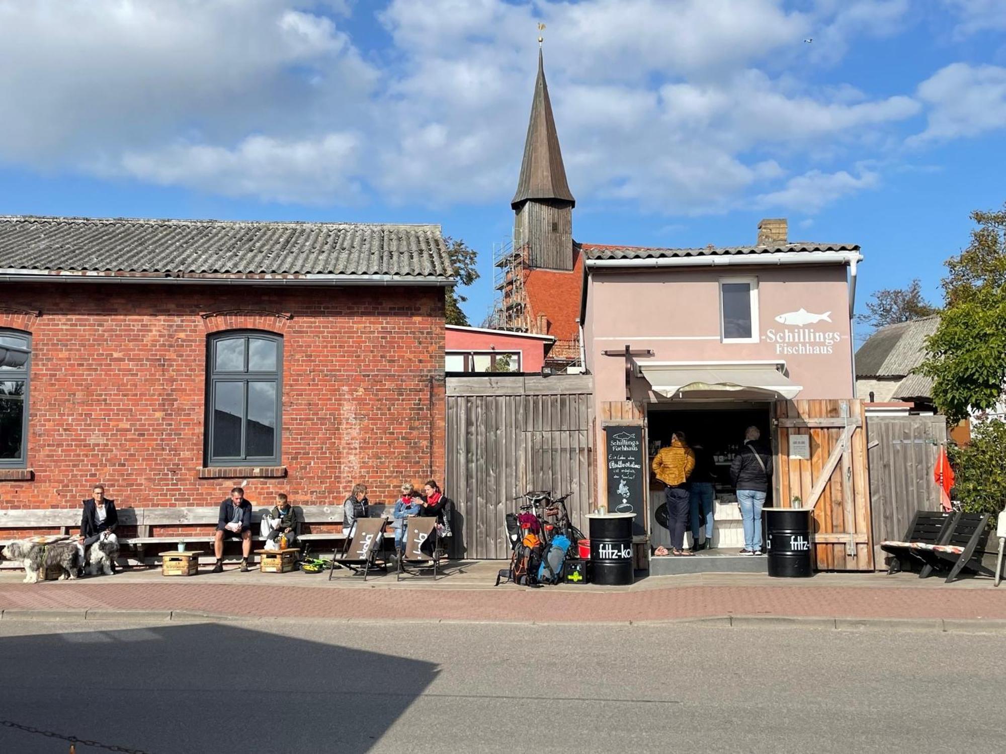 Reetferienhaus - Schaprode Hafen エクステリア 写真